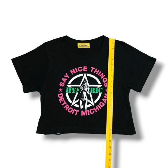 Hysteric Glamour Cropped Detroit Michigan Top - Picture 3 of 4